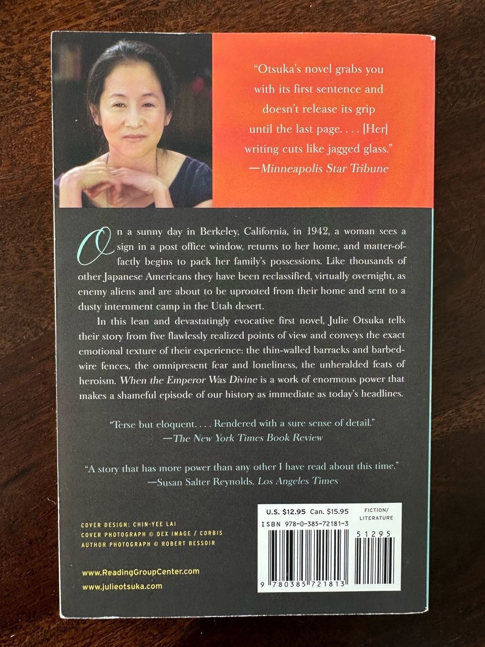 2/$20 When the Emperor was Divine by Julie Otsuka - Picture 7 of 7